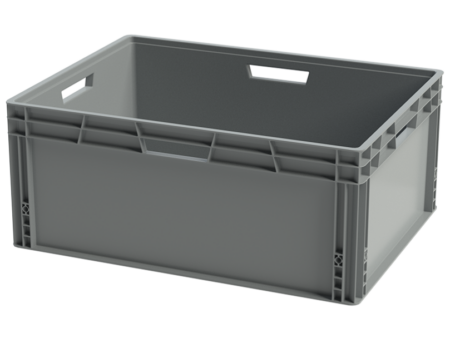 Euro Stacking Box (125L, Grey) 800 x 600 x 319mm
