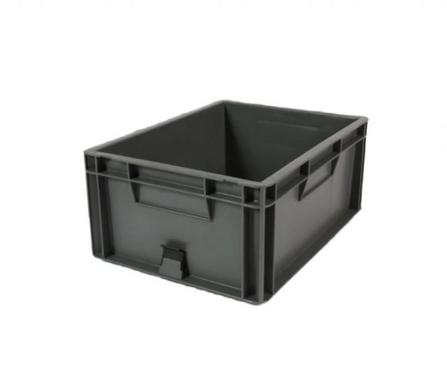 Euro Stacking Box 15 Ltr Solid Grey – 400 x 300
