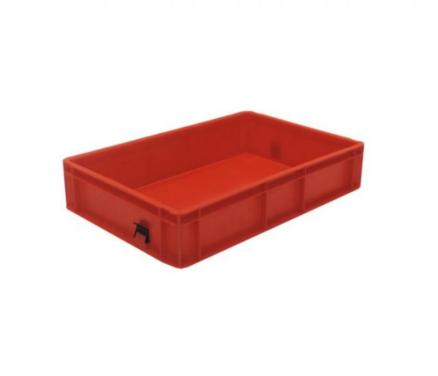 Euro Stacking Box 23 Ltr Solid Red – 600 x 400