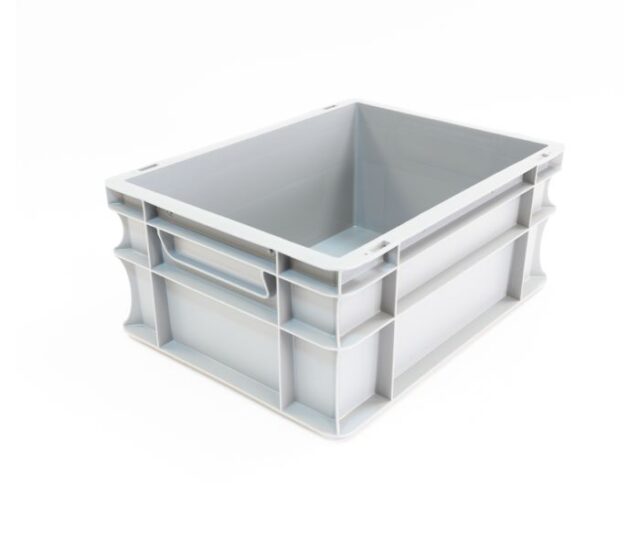 Euro Stacking Box (15L, Grey) 400 x 300 x 170mm