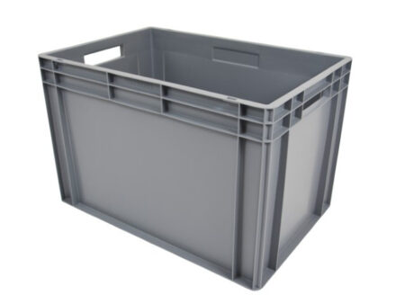 Euro Stacking Box (76L, Grey) 600 x 400 x 400mm
